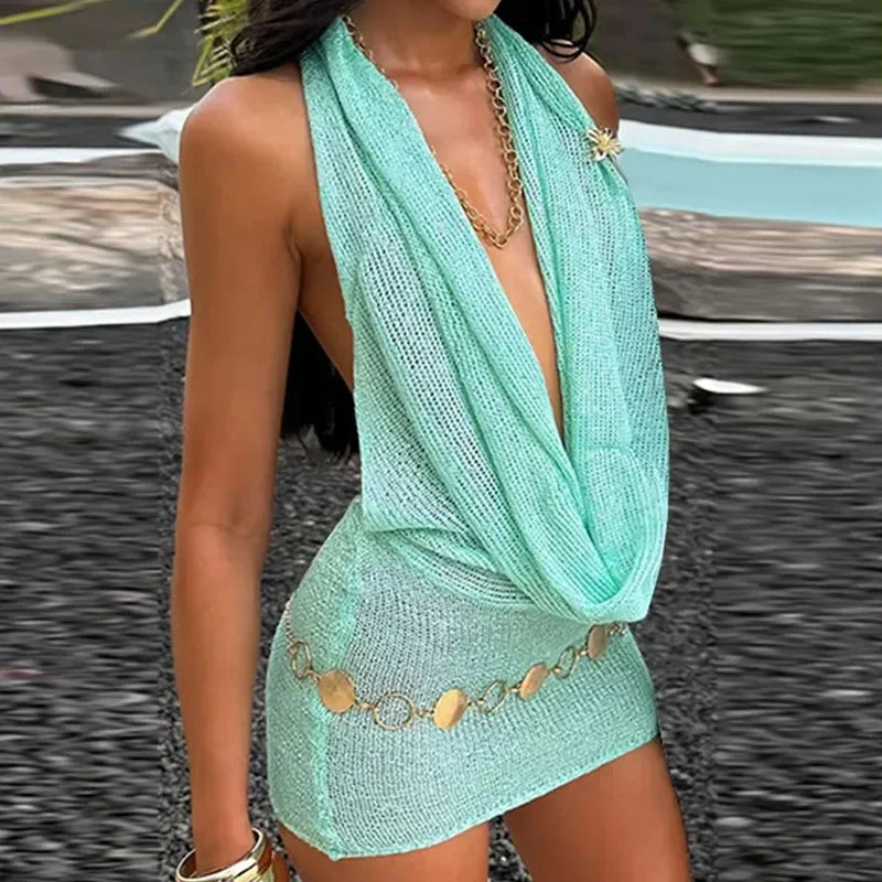 Zélie | Robe Scintillante & Charme Audacieux