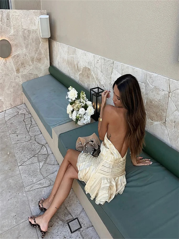 Alexia | Robe Volantée d’Été