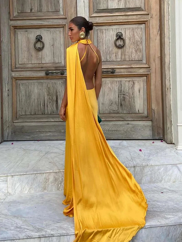 Solea | Robe Drapée & Charisme Solaire