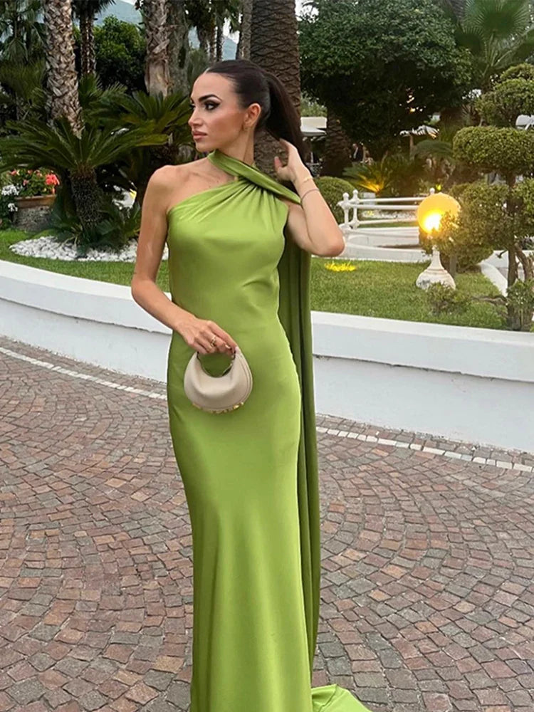 Solea | Robe Drapée & Charisme Solaire