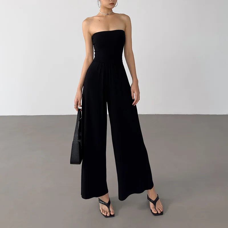 Iris | Jumpsuit Élégance Simple & Effet Sculptant