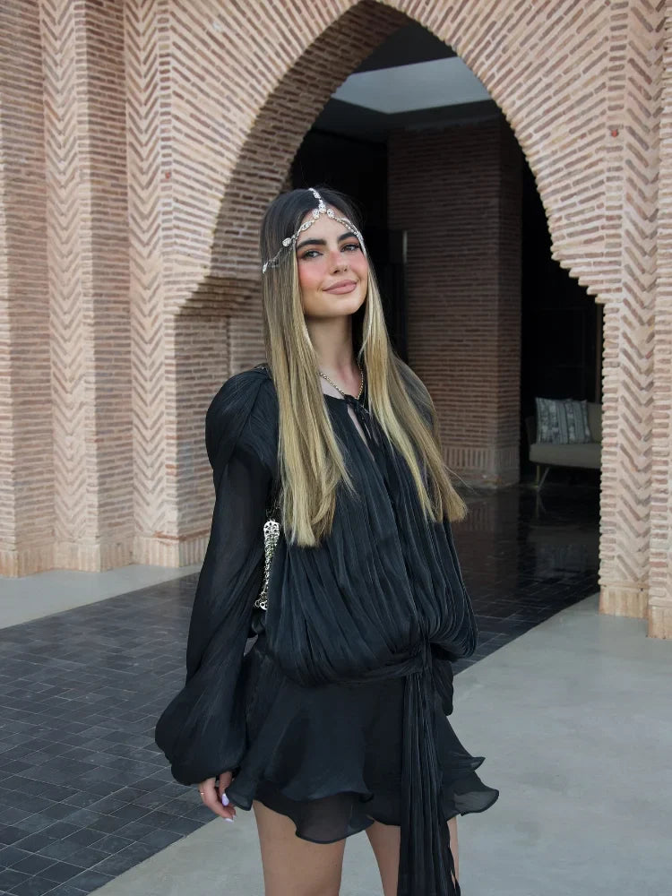 Éléa | Robe Satinée de Rêve