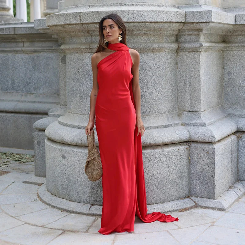 Solea | Robe Drapée & Charisme Solaire