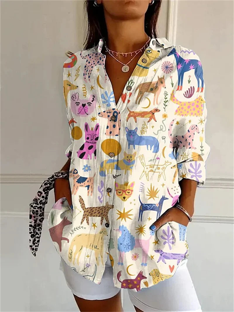 Mira | Chemise Artistique & Vibes Légère