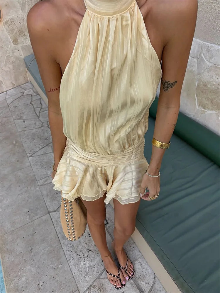 Alexia | Robe Volantée d’Été