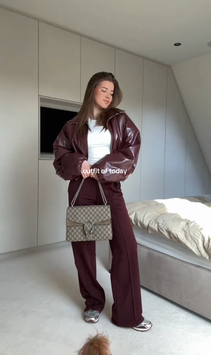 Aquita | Blouson Bomber Bordeaux
