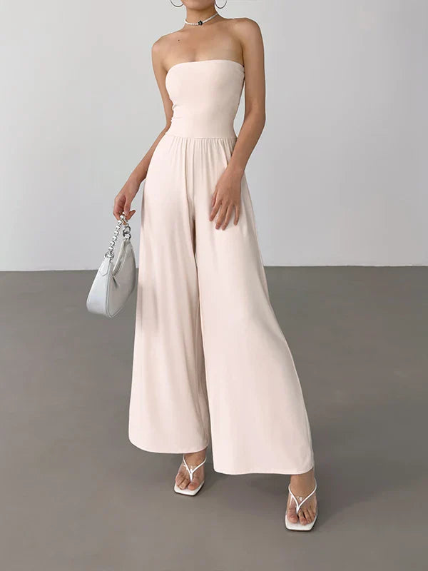 Iris | Jumpsuit Élégance Simple & Effet Sculptant