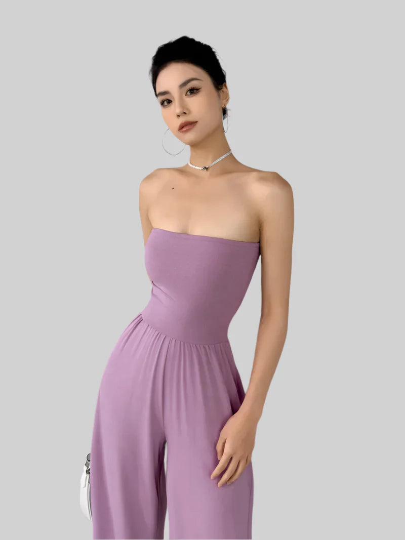 Iris | Jumpsuit Élégance Simple & Effet Sculptant