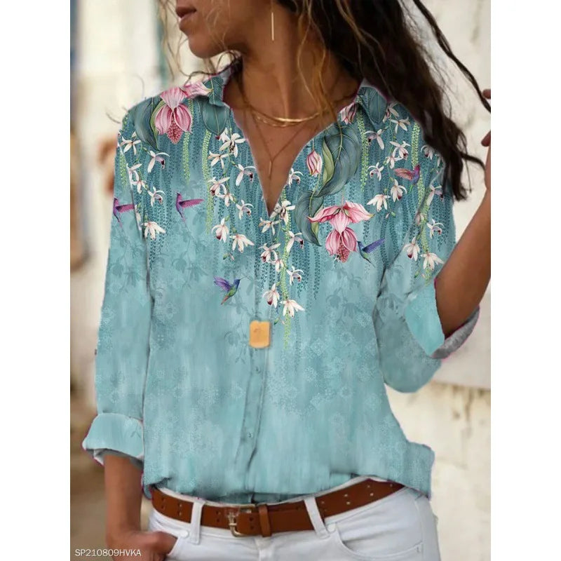 Milana | Chemise Artistique & Vibes Légère