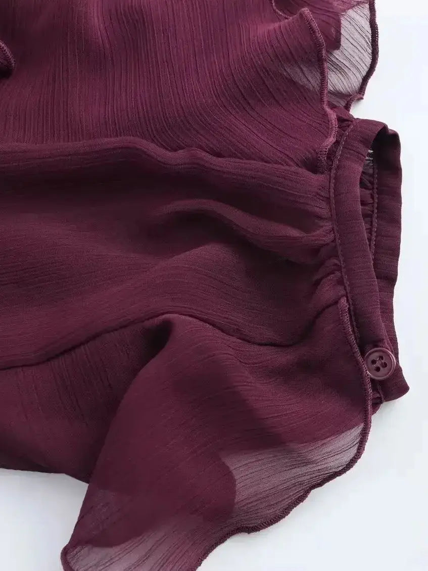 Rafaela | Blouse Romantique & Volume Léger