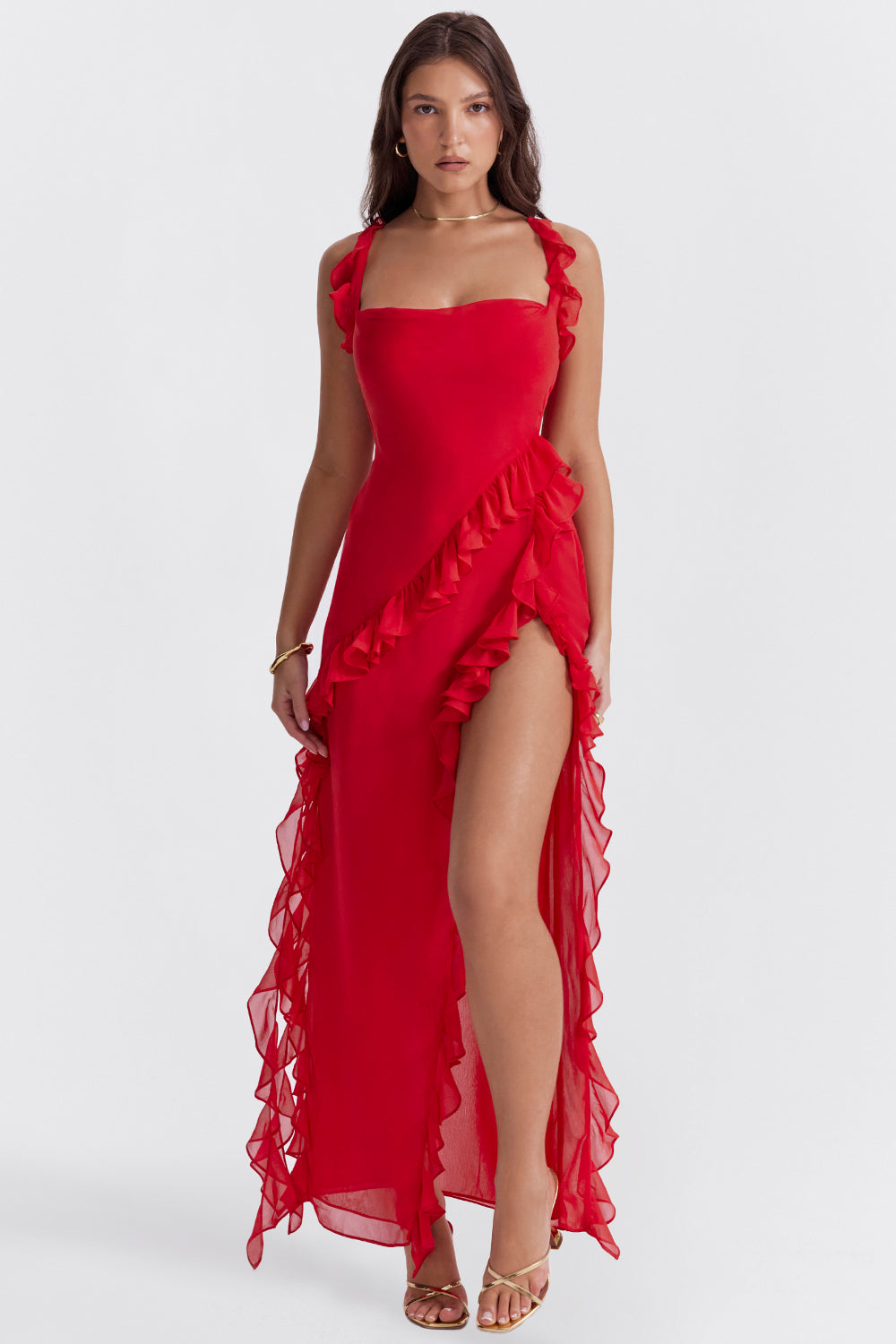 Ariana | Robe Maxi Fendue