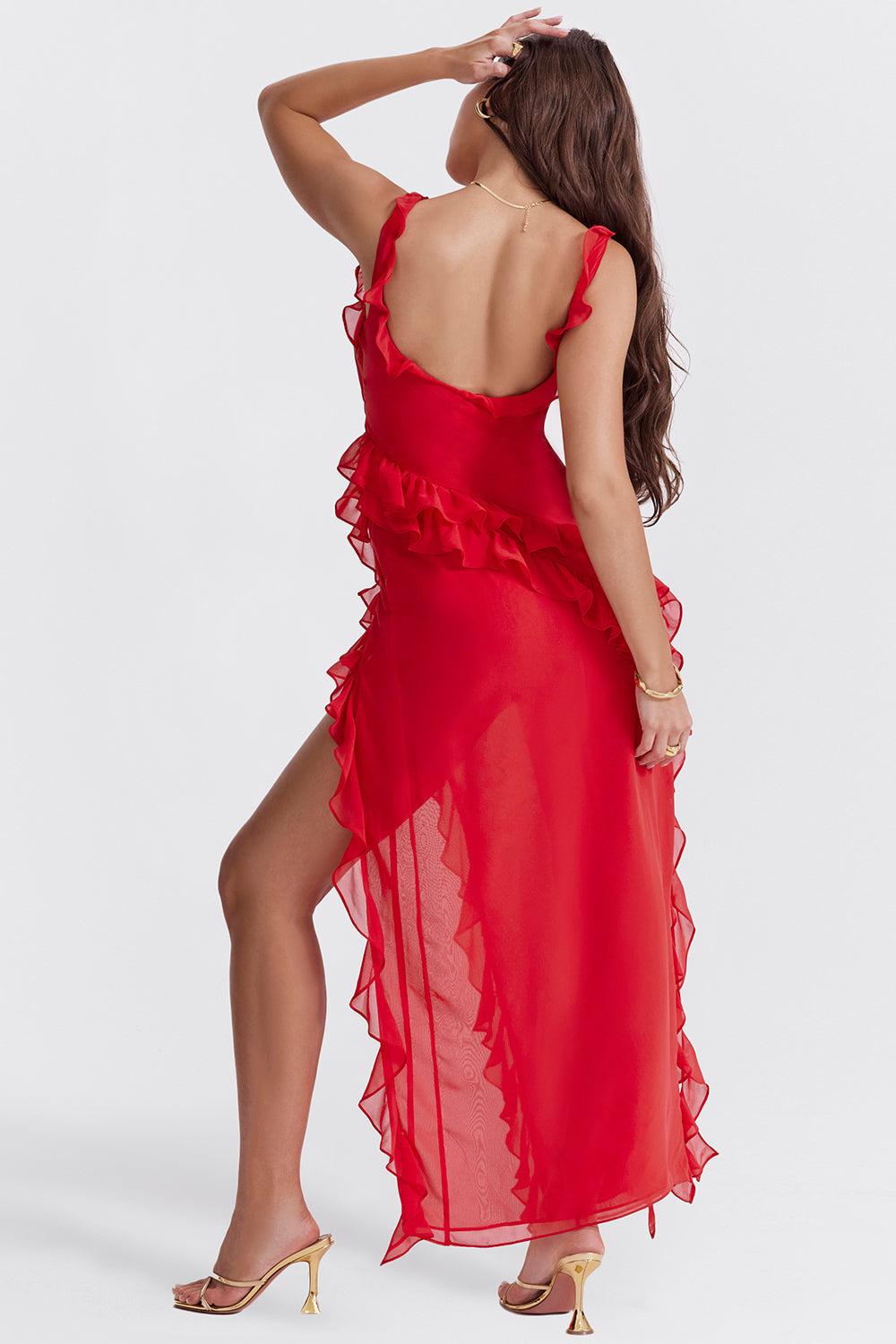 Ariana | Robe Maxi Fendue