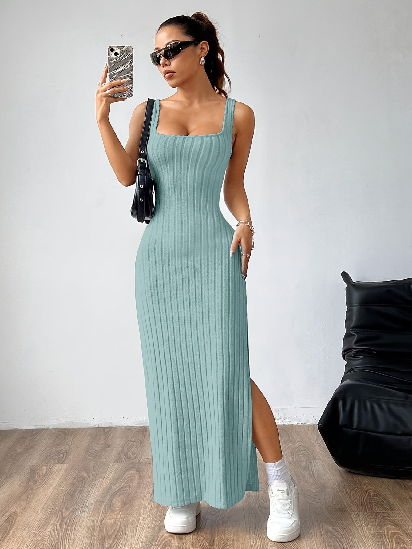Noémie | Robe Fendue & Dos Dénudé
