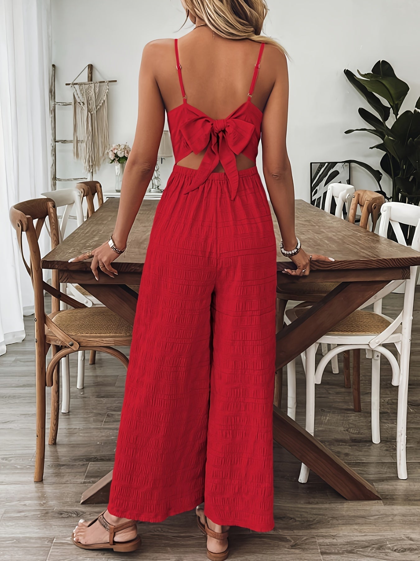 Capucine | Jumpsuit Noeud & Élégance d’Été