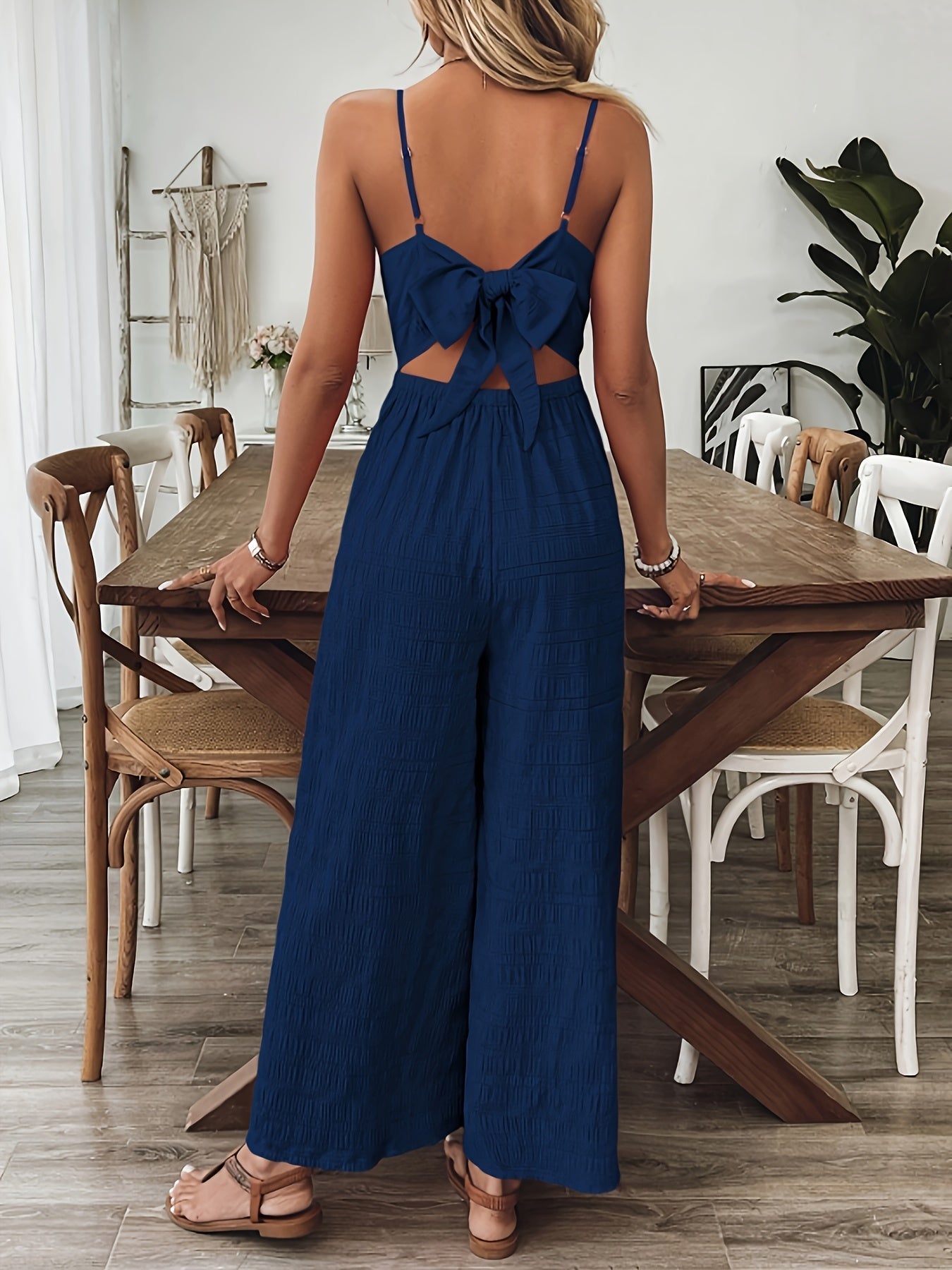 Capucine | Jumpsuit Noeud & Élégance d’Été