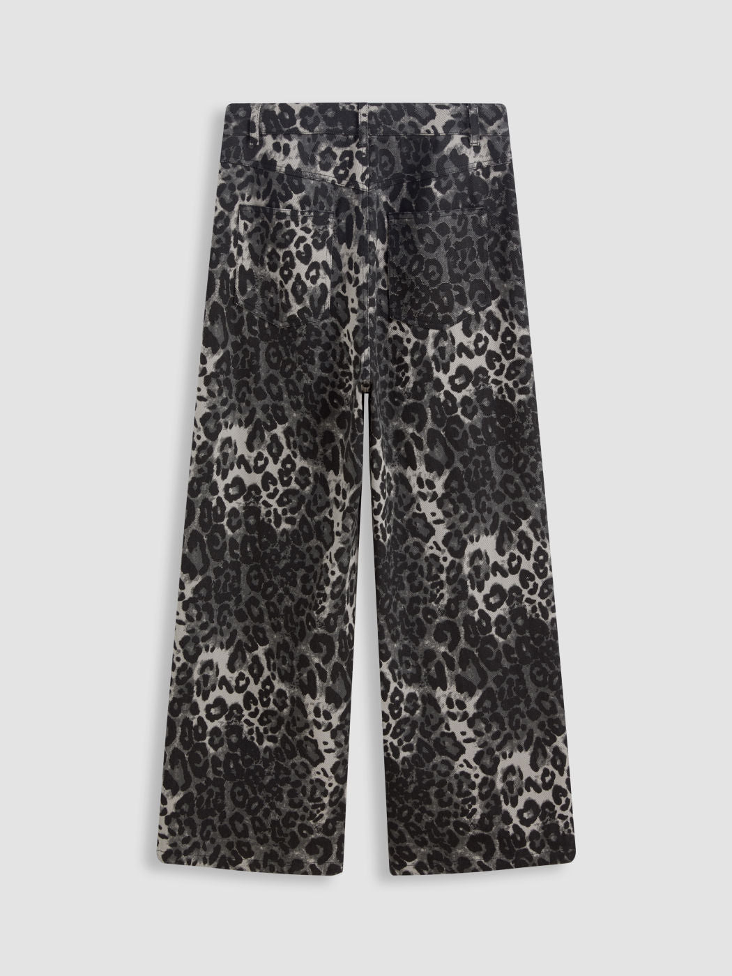 Soraya | Pantalon Large Léopard en Denim