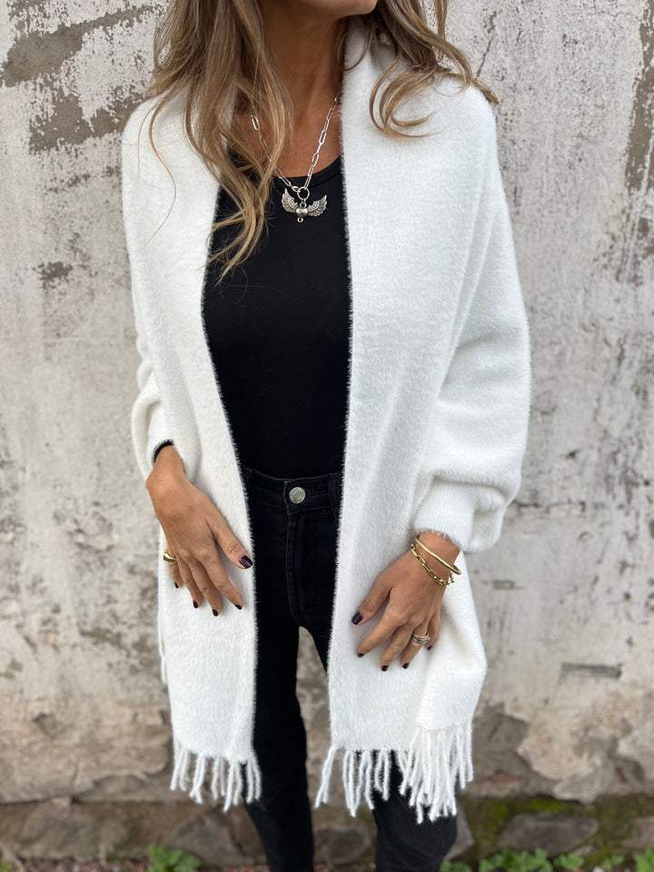 Alina™ | Pull cache-cœur à manches longues