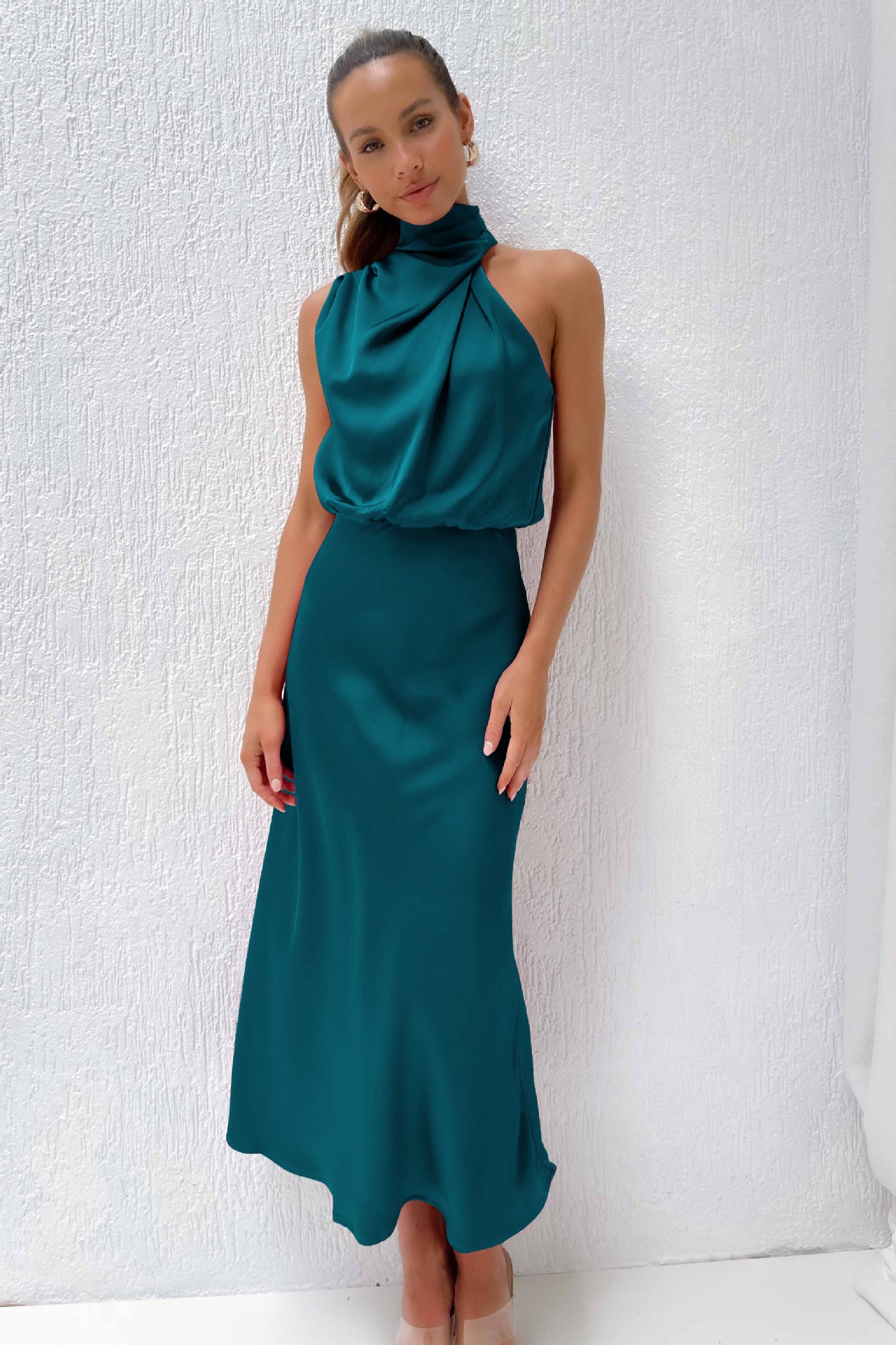 Romy | Robe Satinée & Élégance Assurée