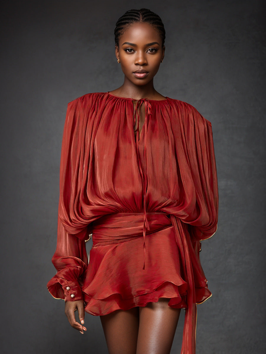 Éléa | Robe Satinée de Rêve