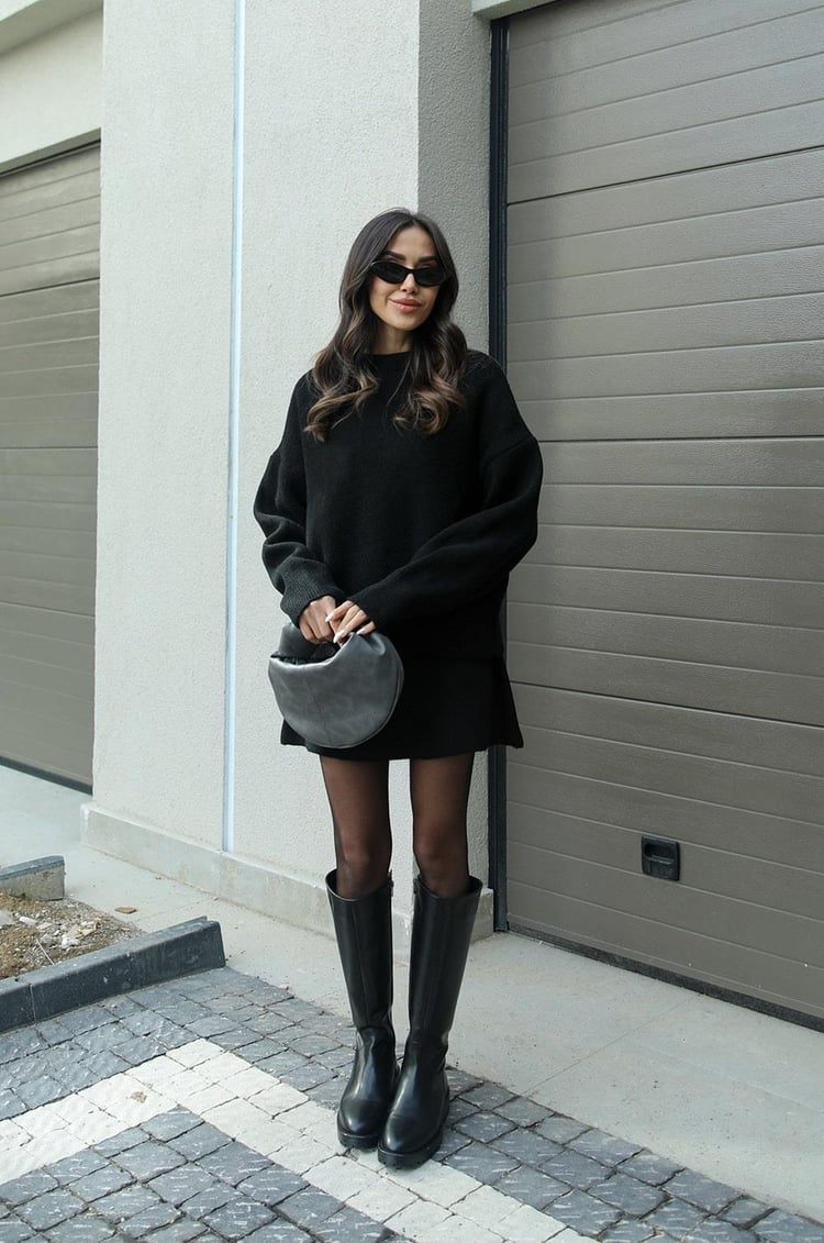 Elsie | Ensemble Tricoté (Top + Jupe)