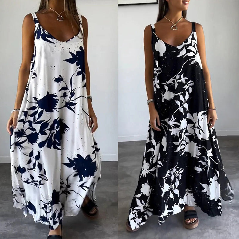 Lina | Robe Fleurie Dos Nu