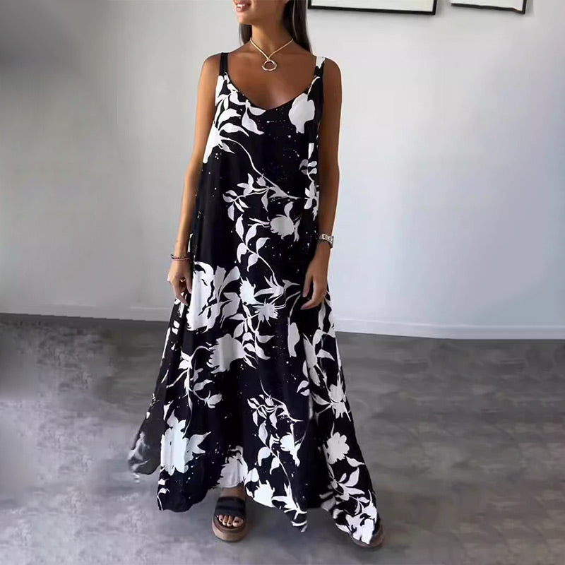 Lina | Robe Fleurie Dos Nu