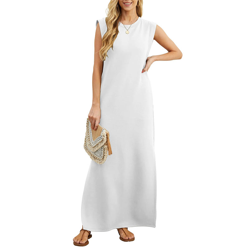 Emma | Robe Longue Fluide Anti-Froissement