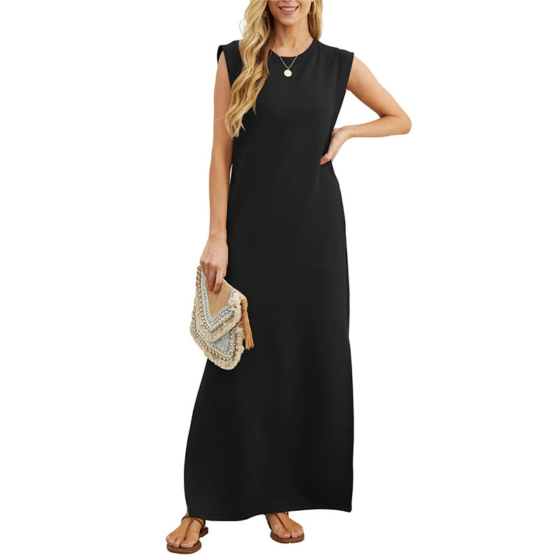 Emma | Robe Longue Fluide Anti-Froissement