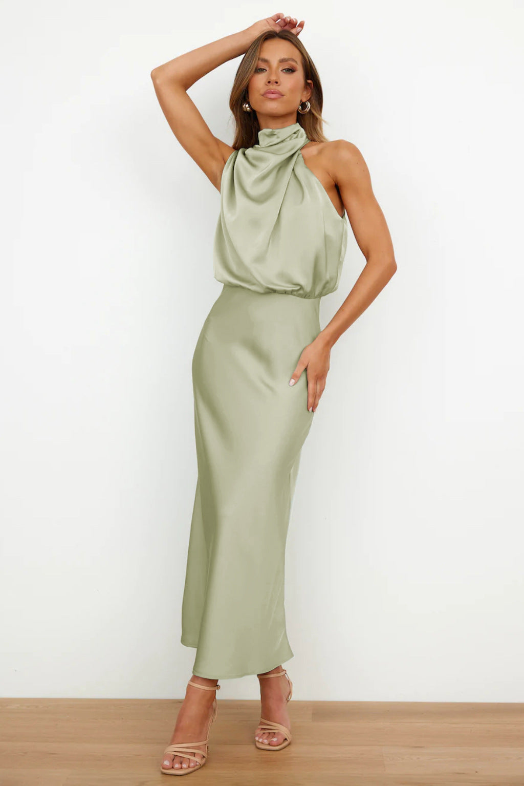 Romy | Robe Satinée & Élégance Assurée