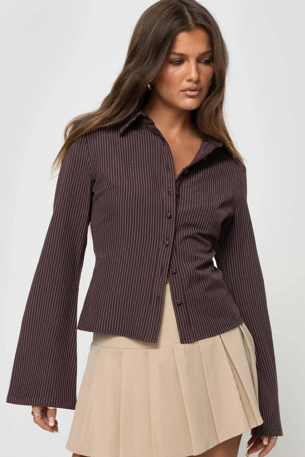 Lanabell | Chemise à Rayures Fines