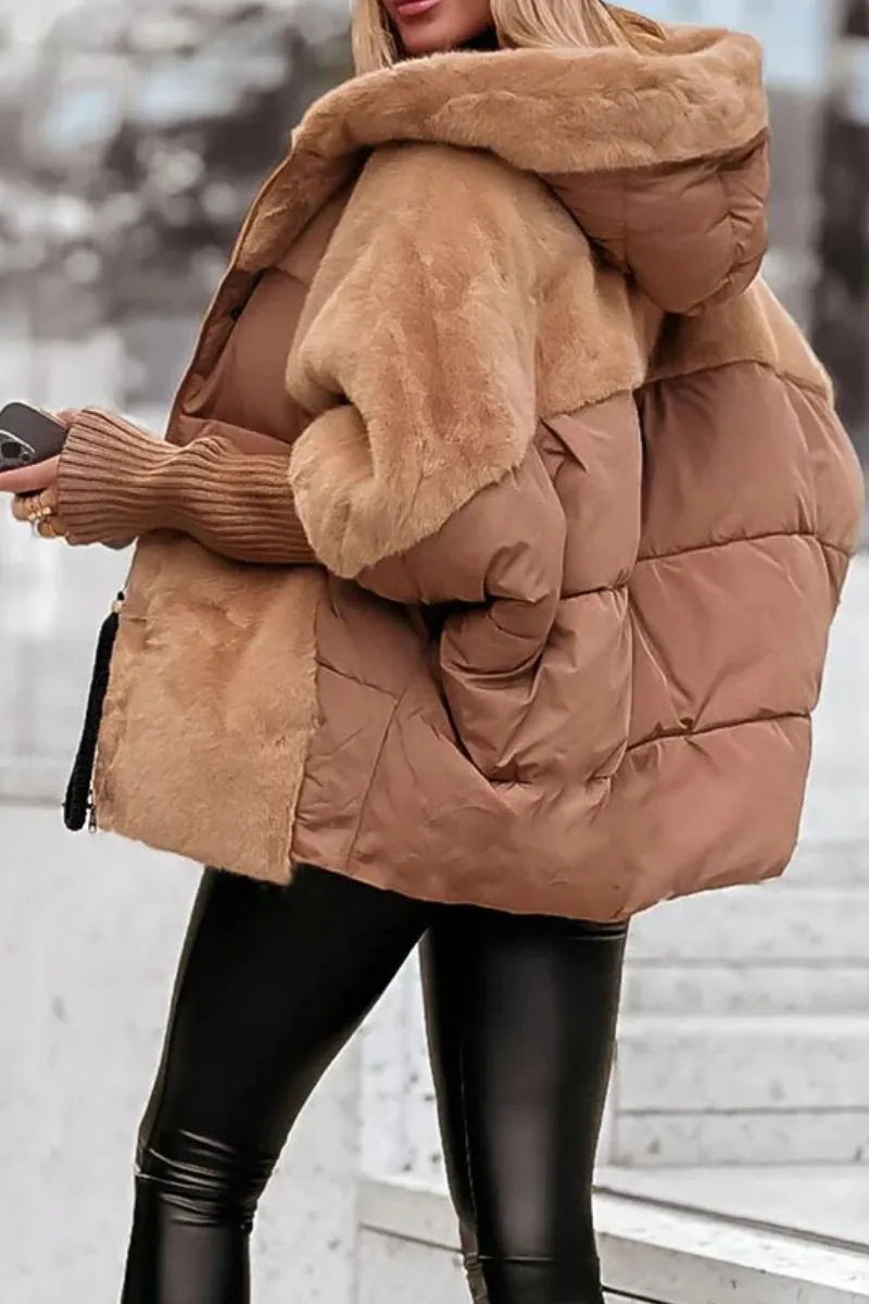 Livia™ | Blouson Bombardier Chaud à Capuche