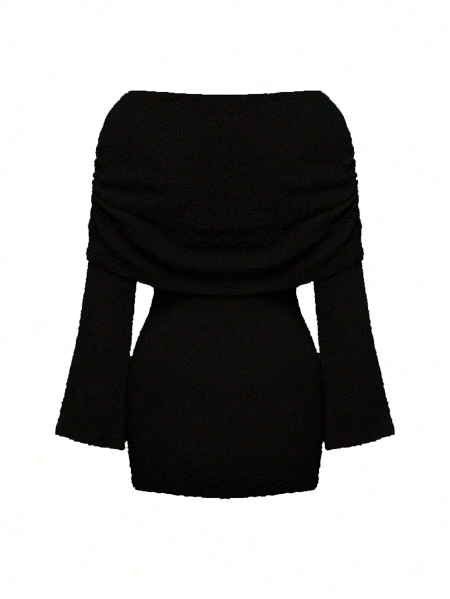 Esme | Robe Mini Épaules Nues & Éclat Nocturne