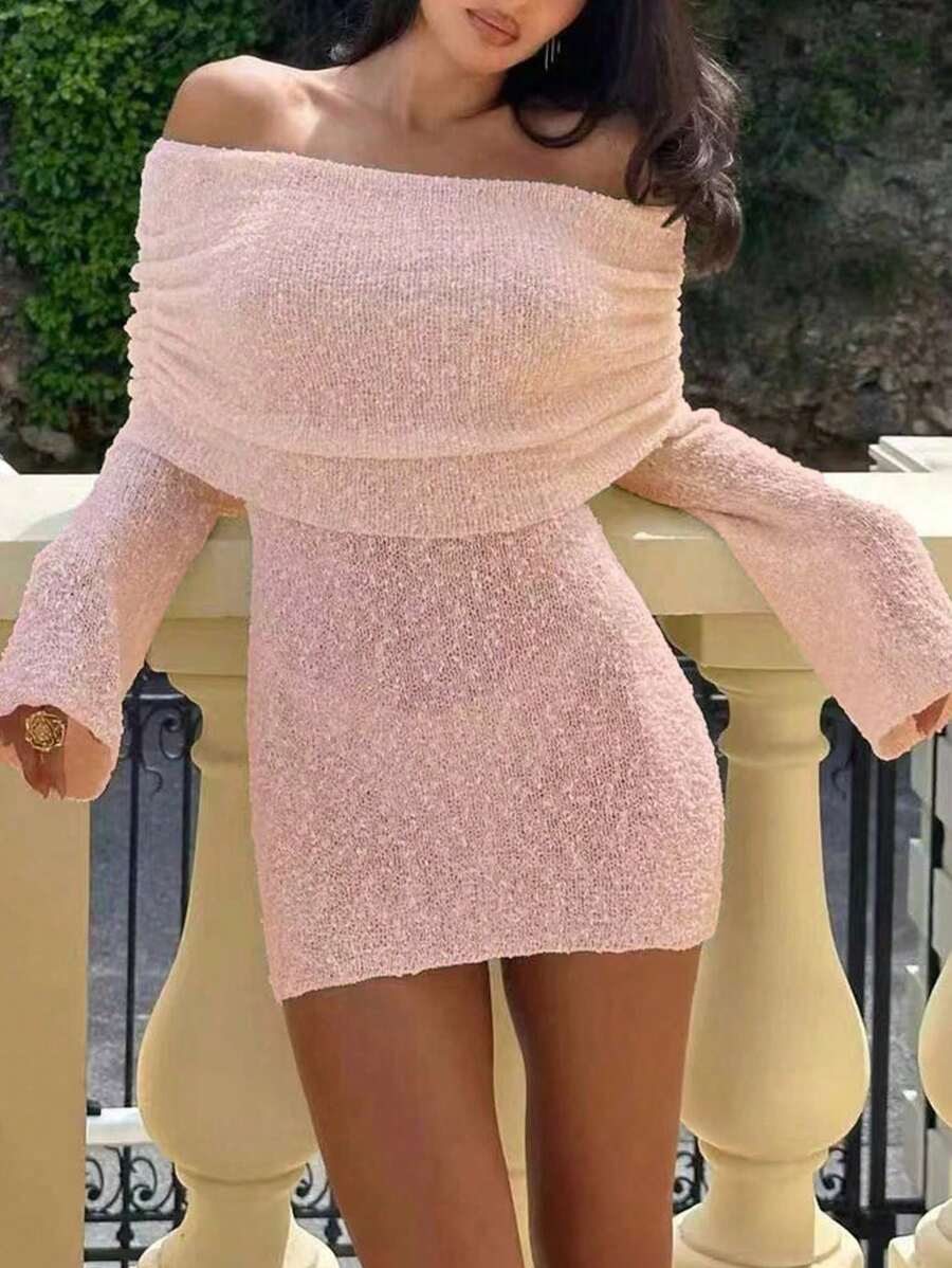Esme | Robe Mini Épaules Nues & Éclat Nocturne