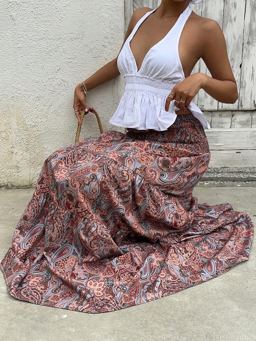 Aïnhoa | Jupe Maxi & Motifs Nomades