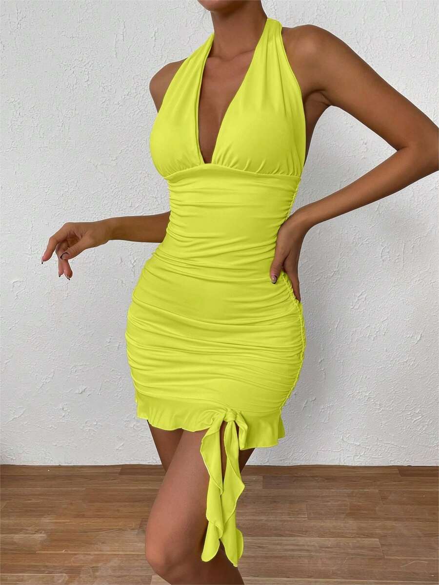 Sofia| Robe Froncée & Séduction Pure