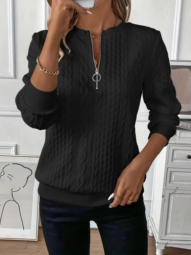 Aurora™ | Fall Zip Up Sweater