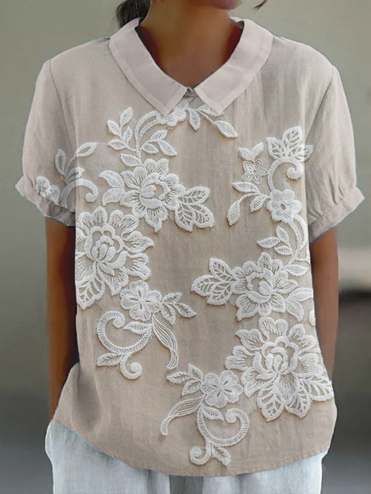 Clarette | Chemise Imprimée Vintage