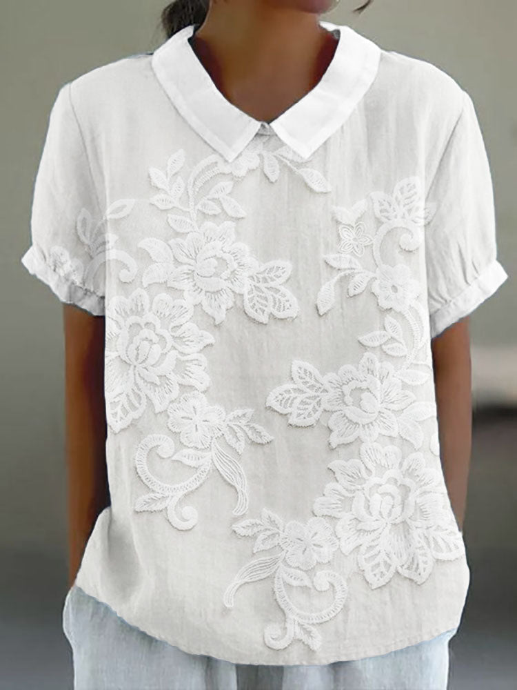 Clarette | Chemise Imprimée Vintage