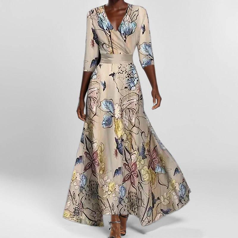 Calista | Robe Graphique & Audace Florale