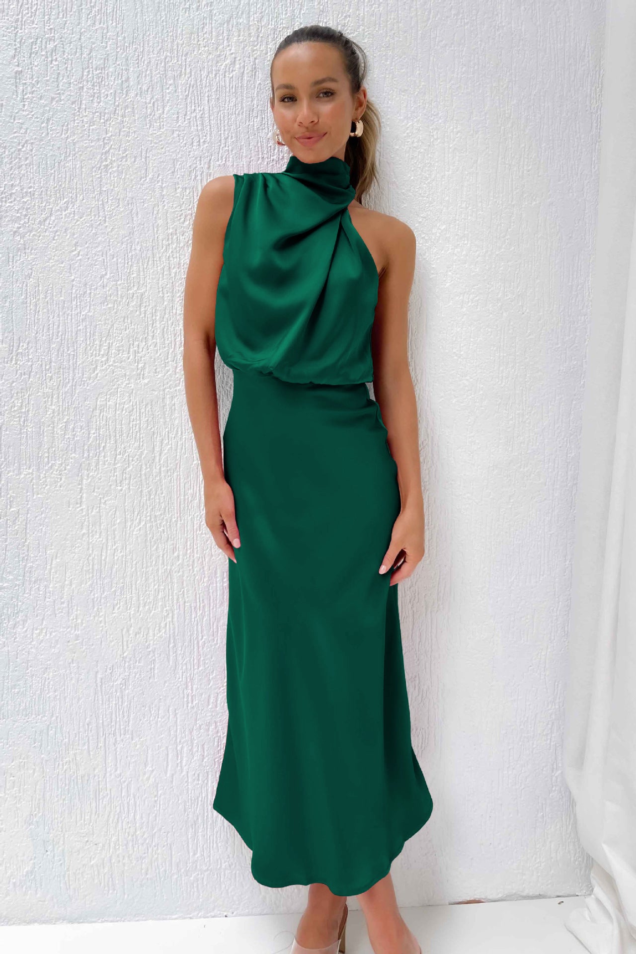 Romy | Robe Satinée & Élégance Assurée