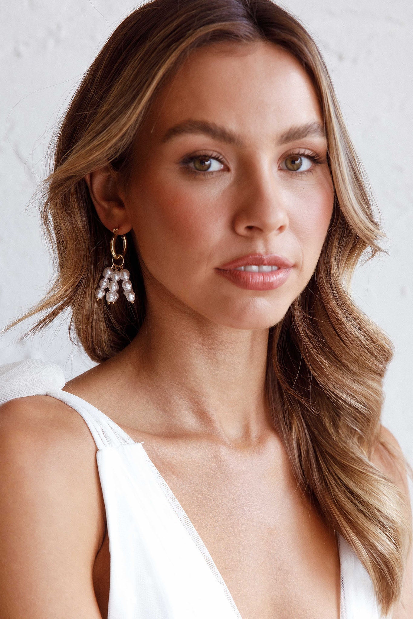 Boucles d'oreilles Forever Pearls Or
