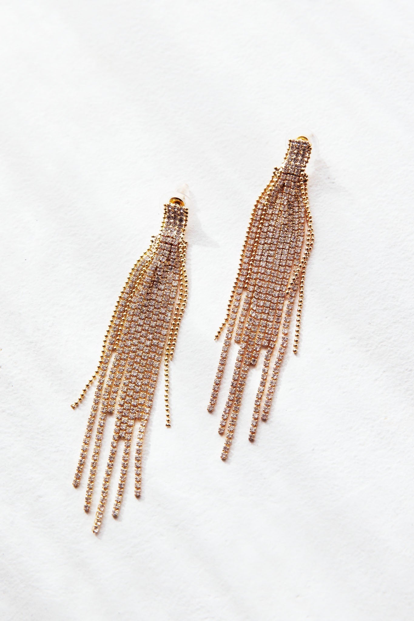 Boucles d'oreilles à frange Merida Or