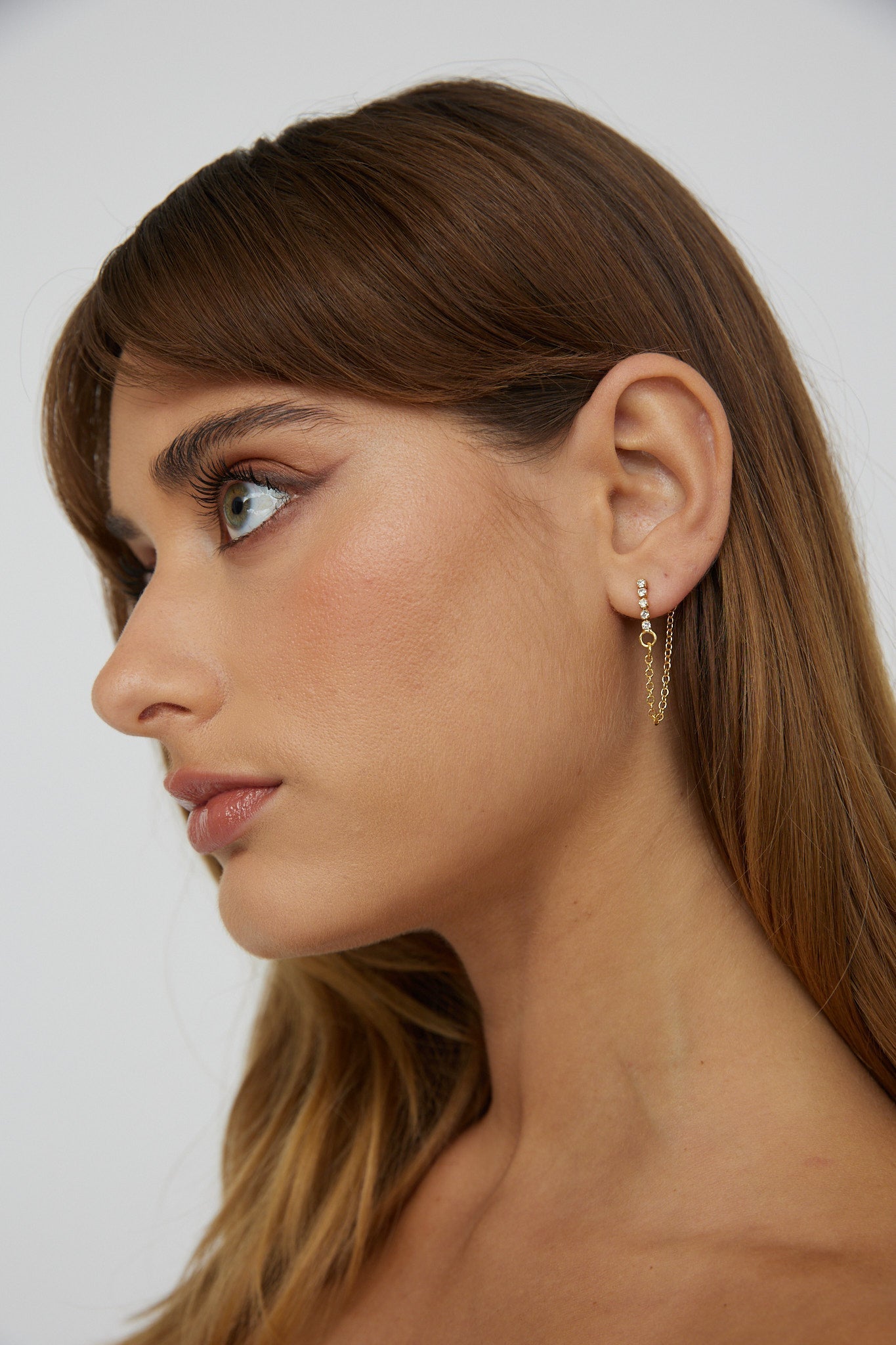 Boucles d'oreilles pendantes Audrina en or
