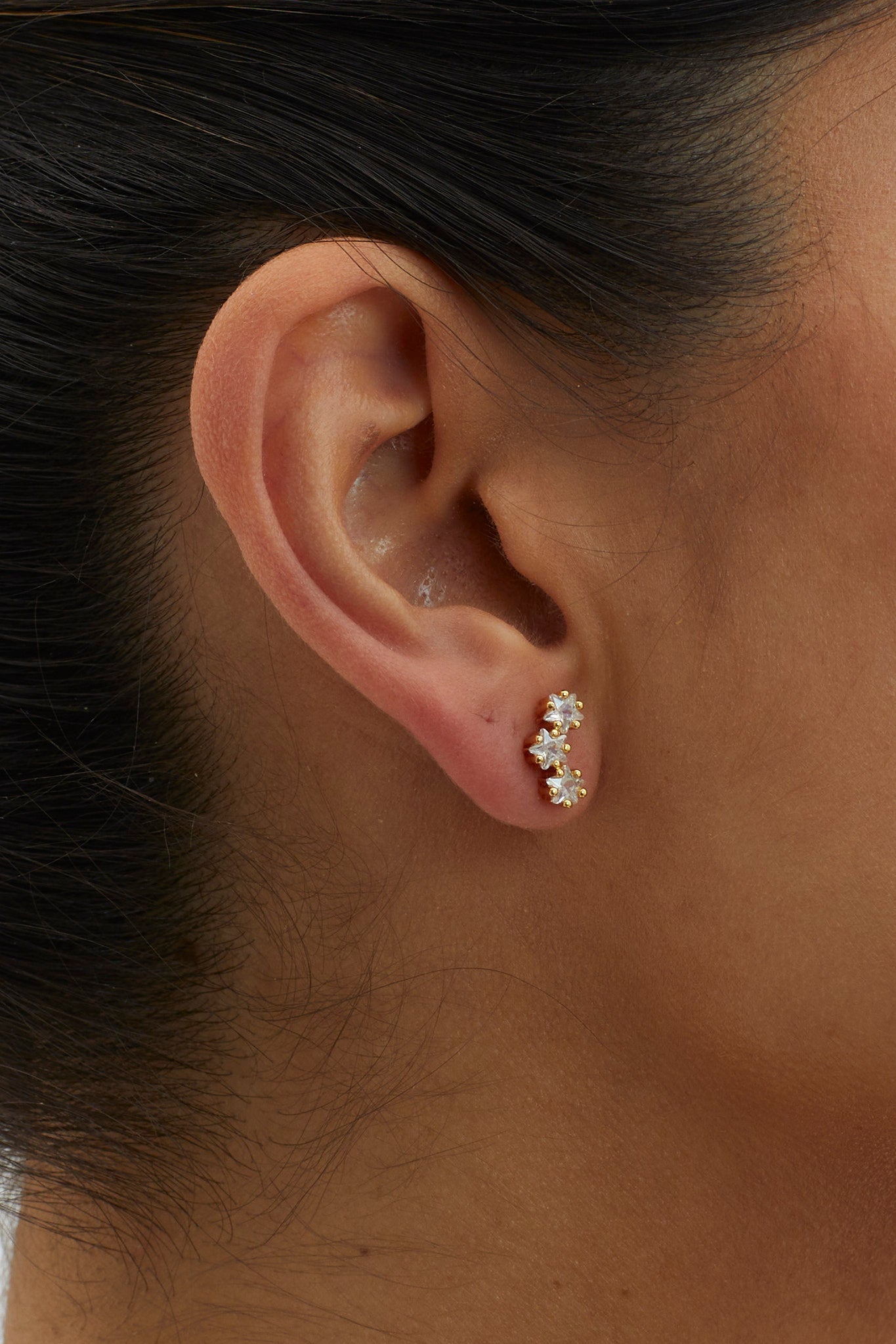 Boucles d'oreilles Clous en Or Signe Astrologique