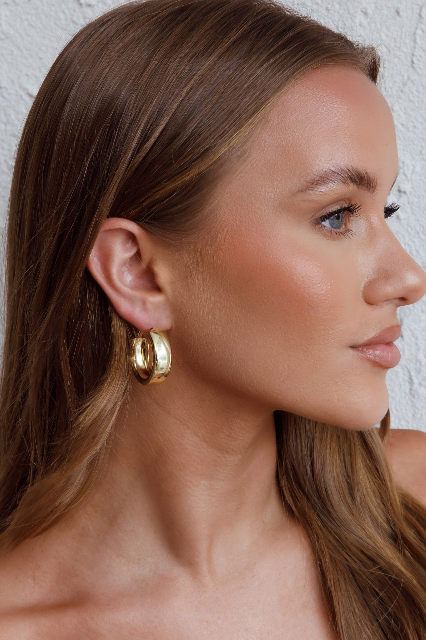 Boucles d'oreilles créoles Osiris en or