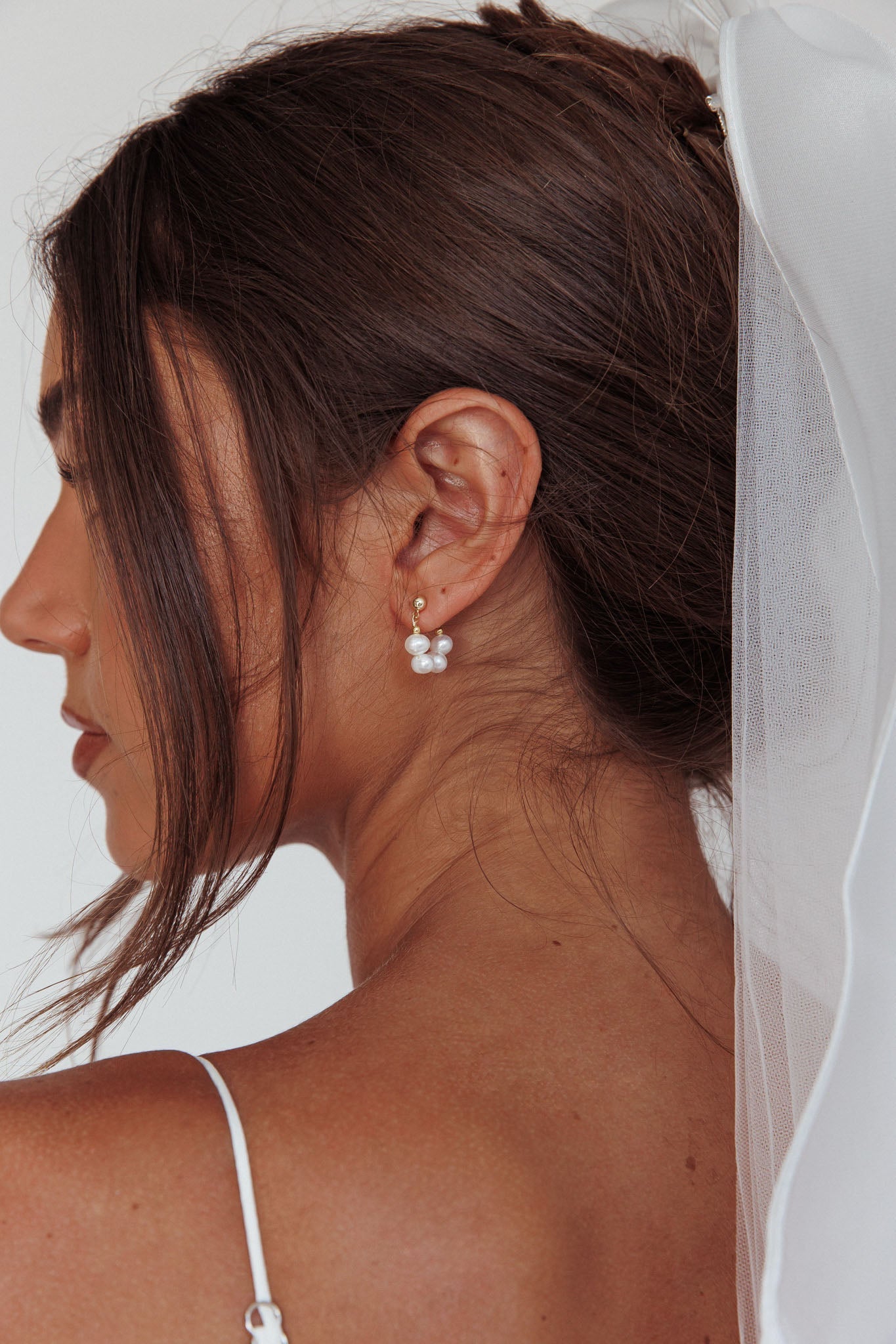 Boucles d'oreilles en perles Milly Or