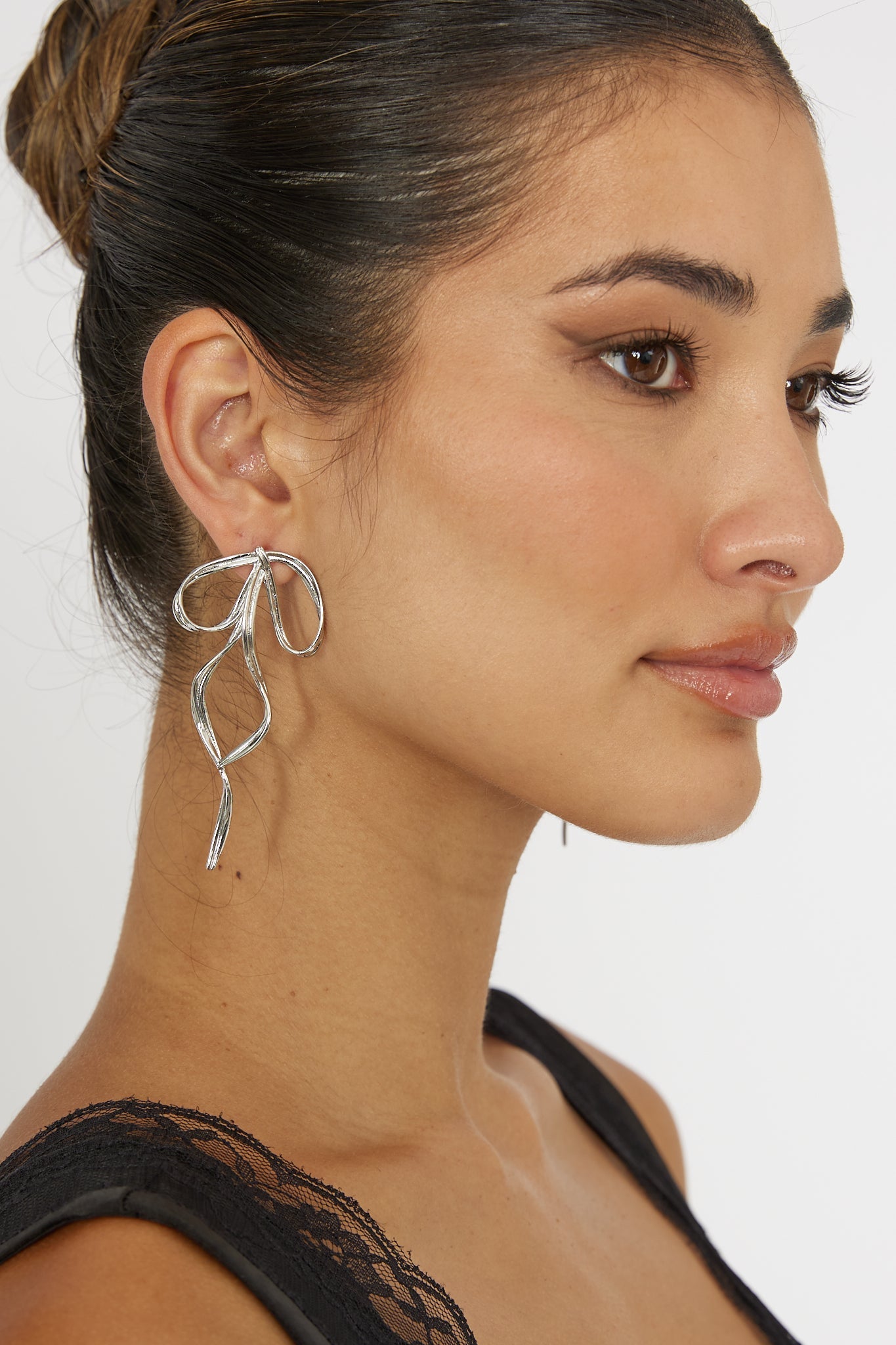 Boucles d'oreilles Salut Argent