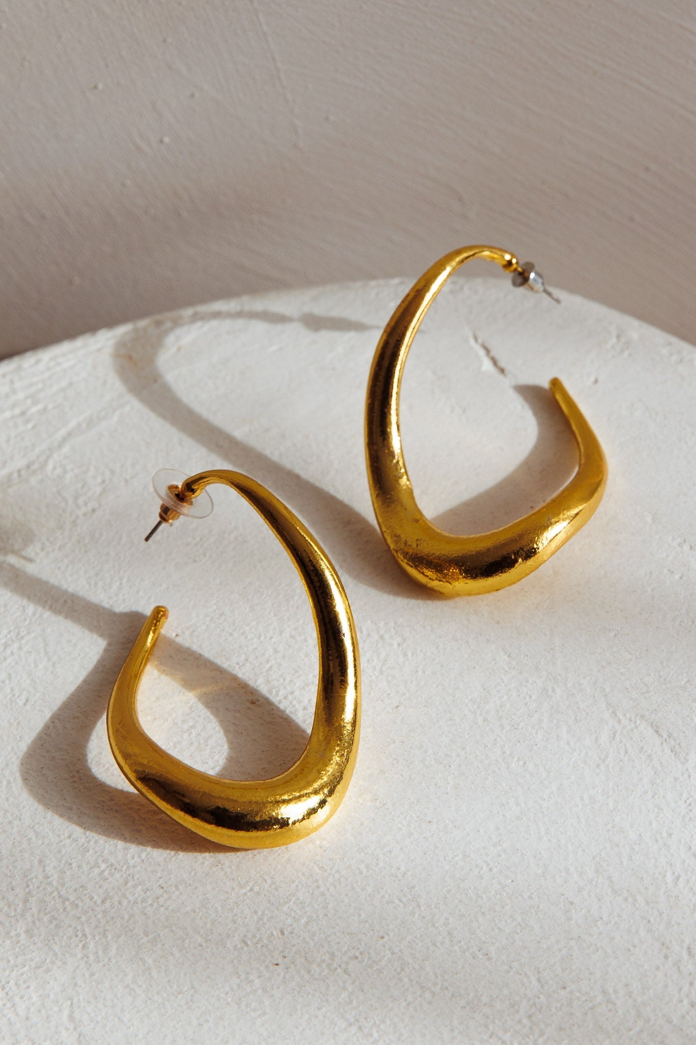 Boucles d'oreilles créoles Triumph Or