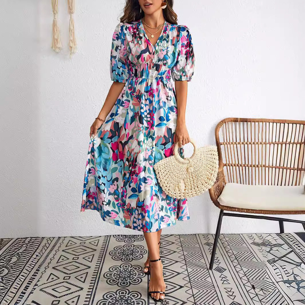 Isabelle | Robe Imprimée Tendance