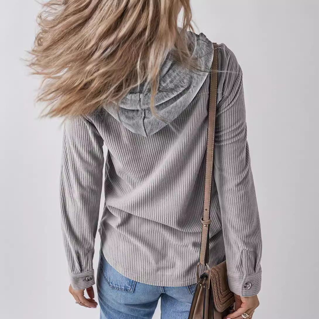 Lyanna™ | Pull à col en V élégant avec fermeture éclair